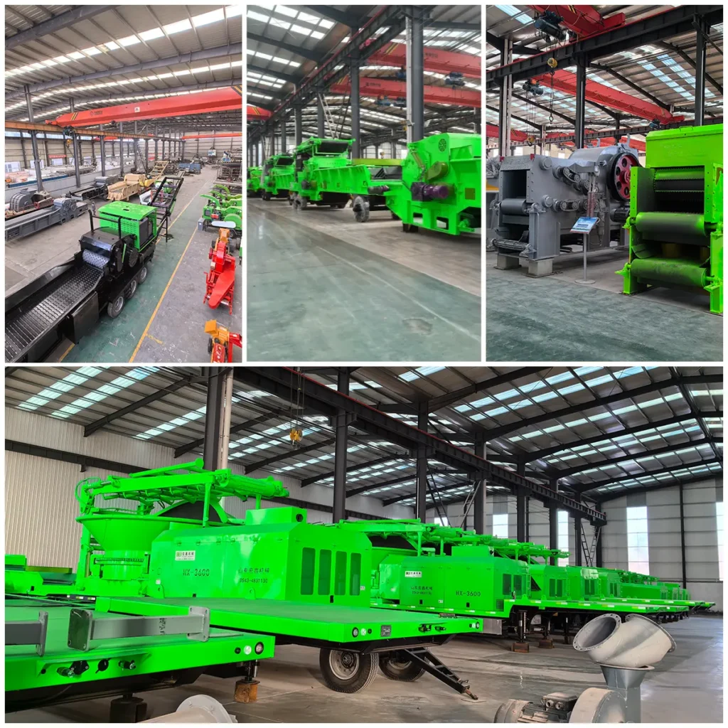 wood chipper factory