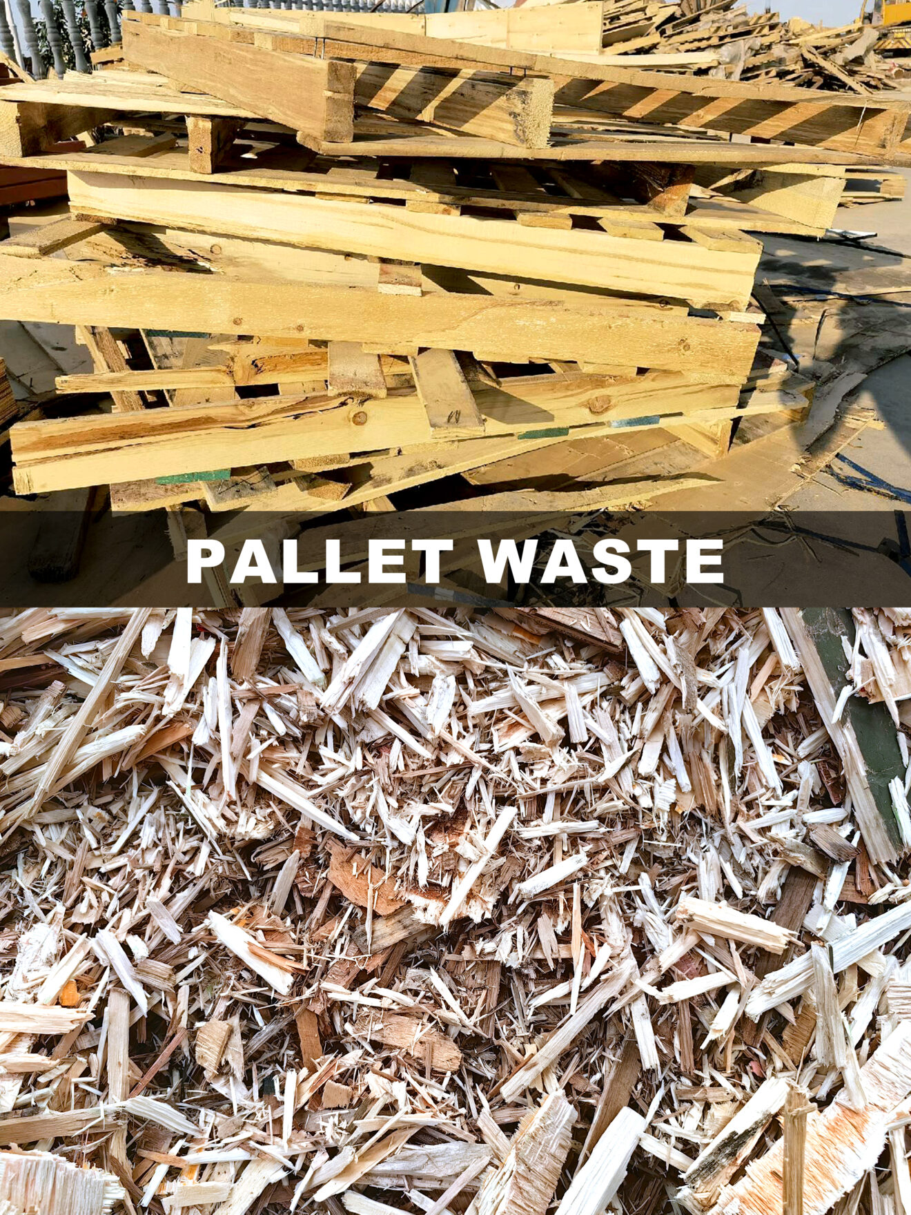 Pallets and reclaimed timber