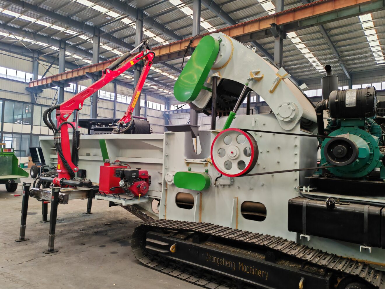 TIROX Heavy Duty horizontal grinder