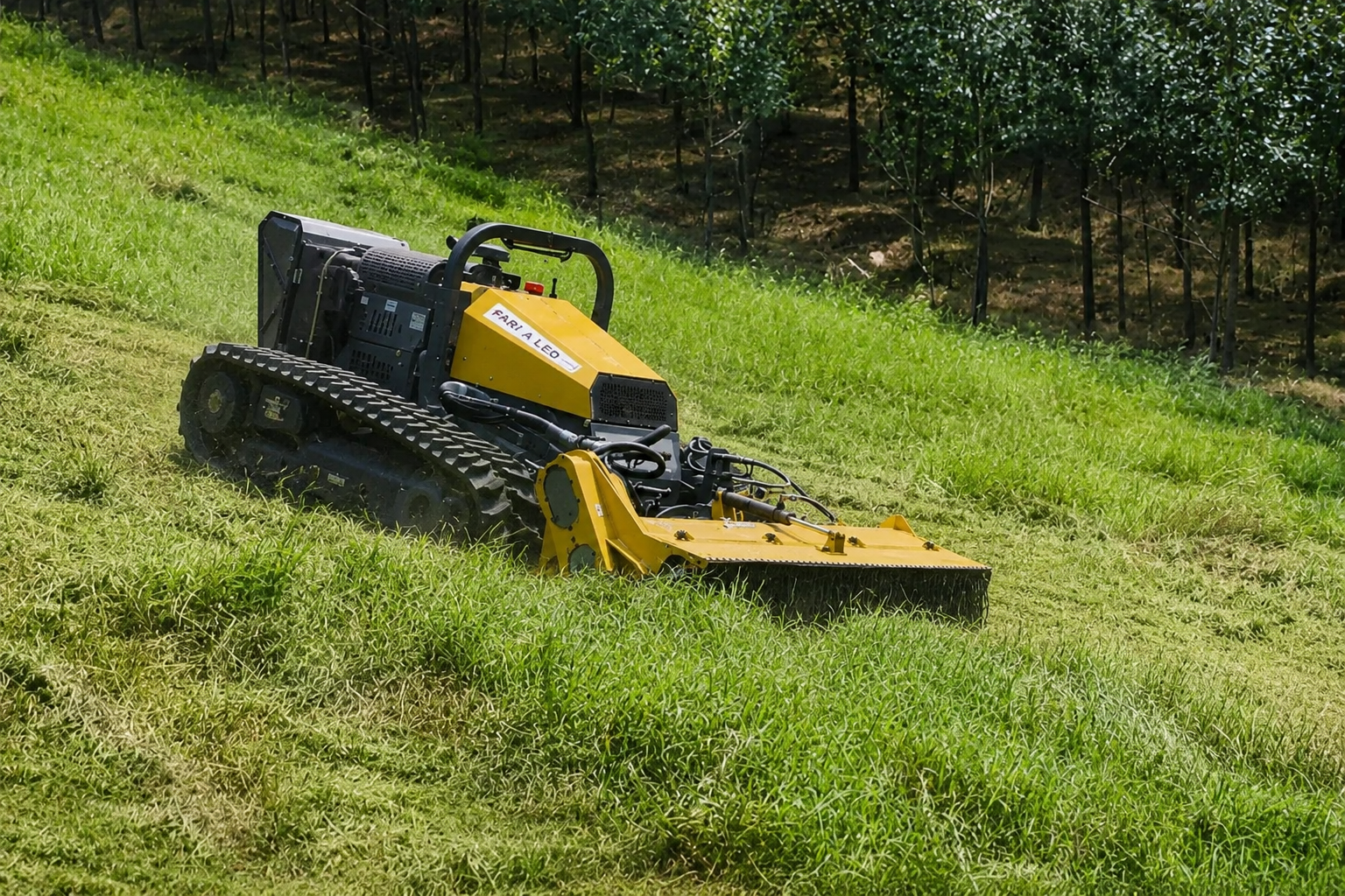tree stump root removal equipment