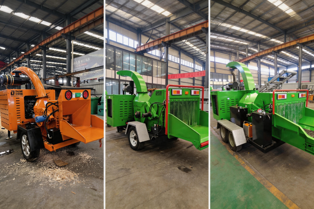 wood chipper size selection
